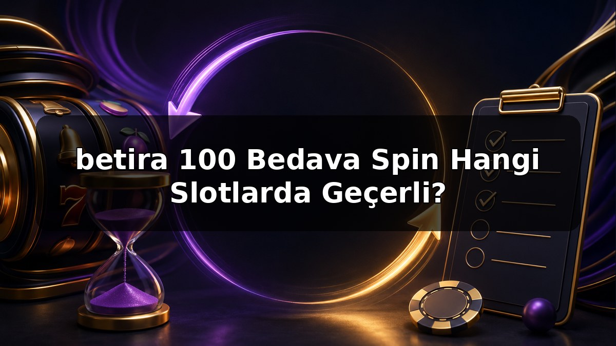 betira 100 Bedava Spin Hangi Slotlarda Geçerli konulu betira görseli