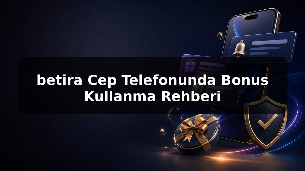betira Cep Telefonunda Bonus Kullanma Rehberi konulu betira görseli